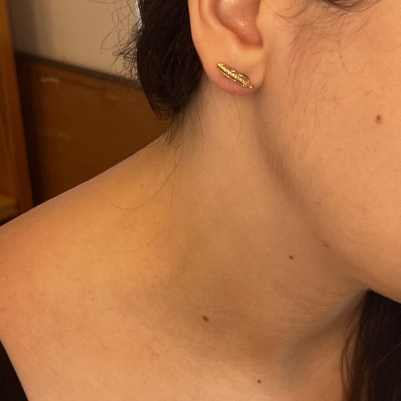 Feather Studs - Picture 1 of 3